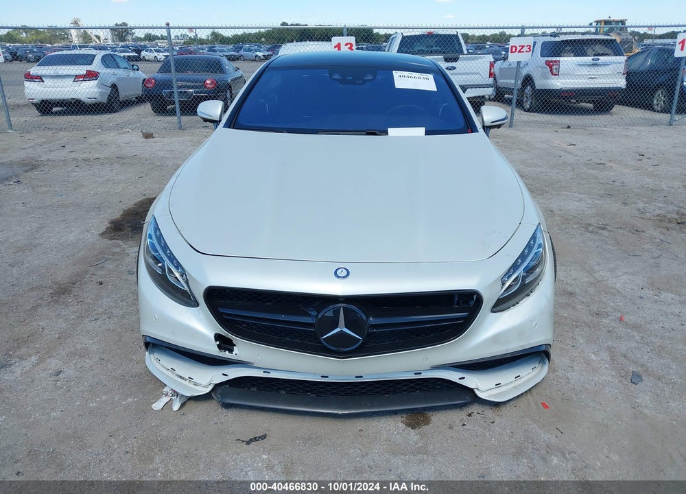2015 MERCEDES-BENZ AMG S 63 VIN: WDDXJ7JB4FA007529