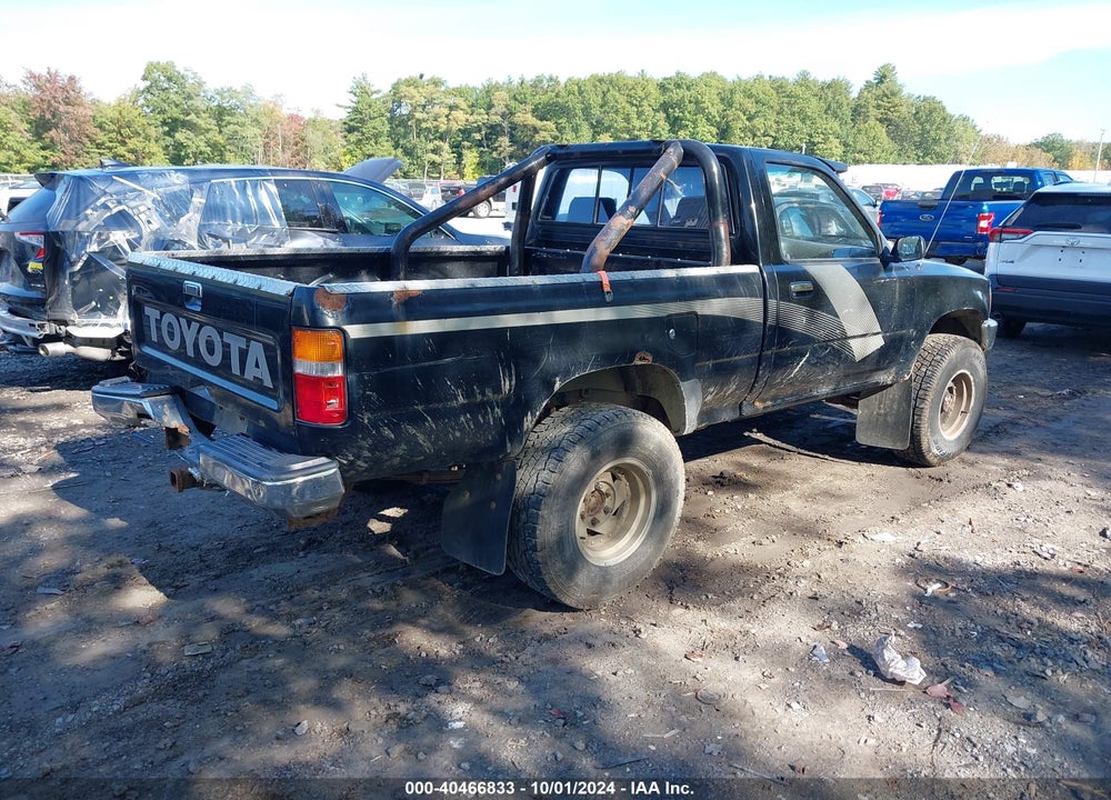 1989 TOYOTA PICKUP 1/2 TON SHT WHEELBASE DLX VIN: JT4RN01P8K7014100