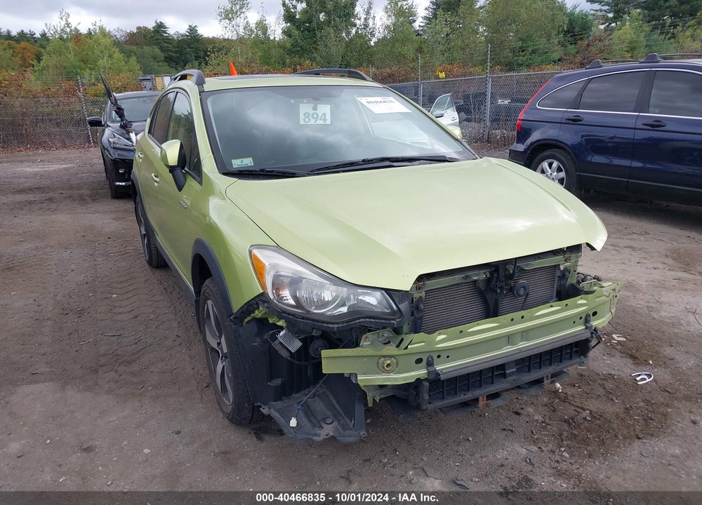 2014 SUBARU XV CROSSTREK HYBRID 2.0I TOURING VIN: JF2GPBKC9EH283974
