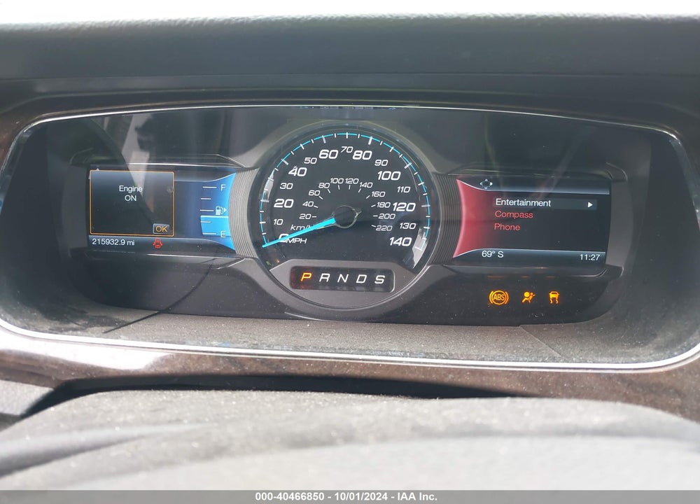 2015 FORD TAURUS LIMITED VIN: 1FAHP2F8XFG110387