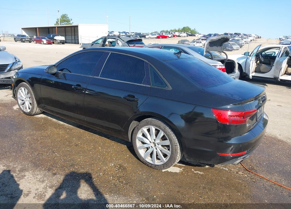 2017 AUDI A4 2.0T PREMIUM VIN: WAUGNAF42HN005020