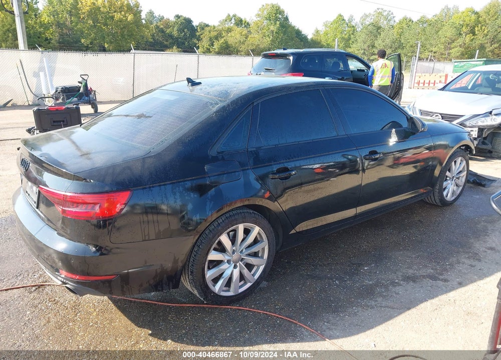 2017 AUDI A4 2.0T PREMIUM VIN: WAUGNAF42HN005020