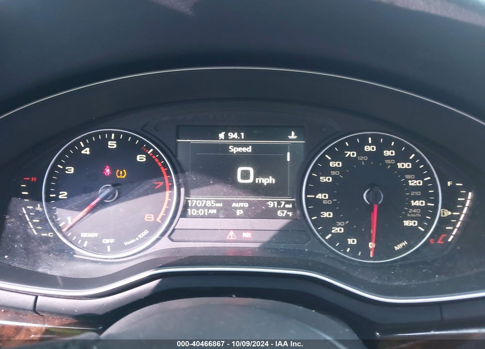 2017 AUDI A4 2.0T PREMIUM VIN: WAUGNAF42HN005020