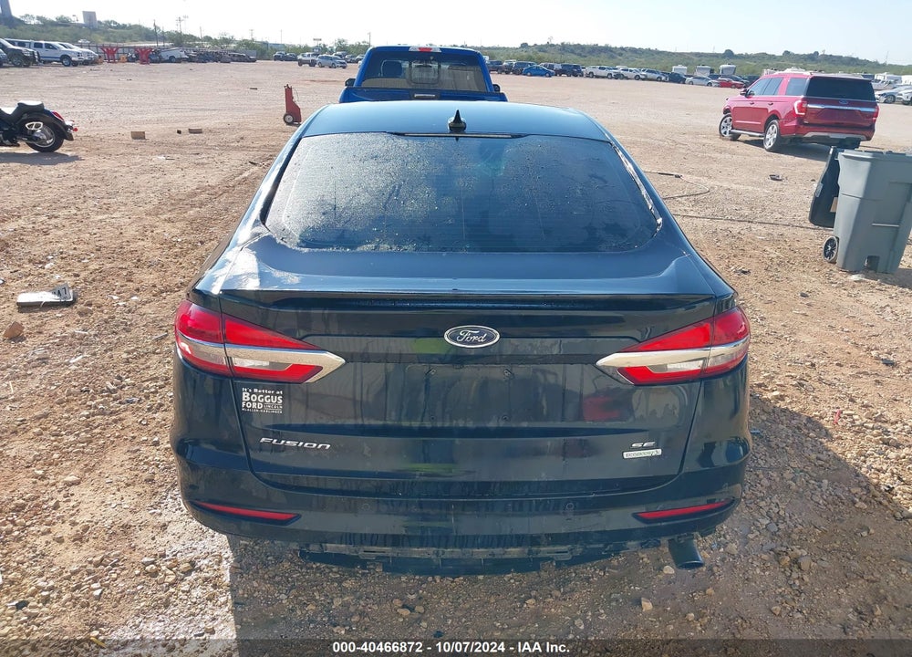 2019 FORD FUSION SE VIN: 3FA6P0HD4KR113620