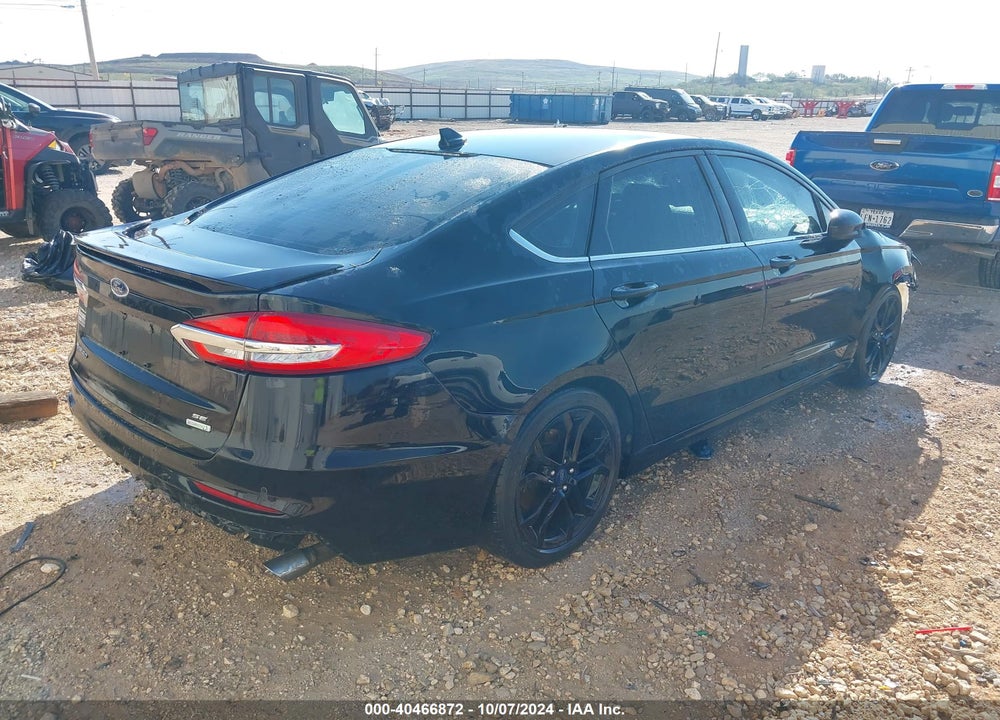 2019 FORD FUSION SE VIN: 3FA6P0HD4KR113620