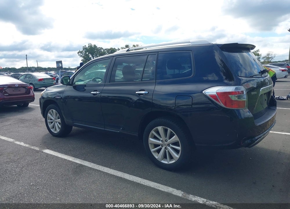 2009 TOYOTA HIGHLANDER HYBRID VIN: JTEEW41A792035327