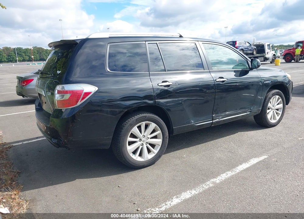 2009 TOYOTA HIGHLANDER HYBRID VIN: JTEEW41A792035327