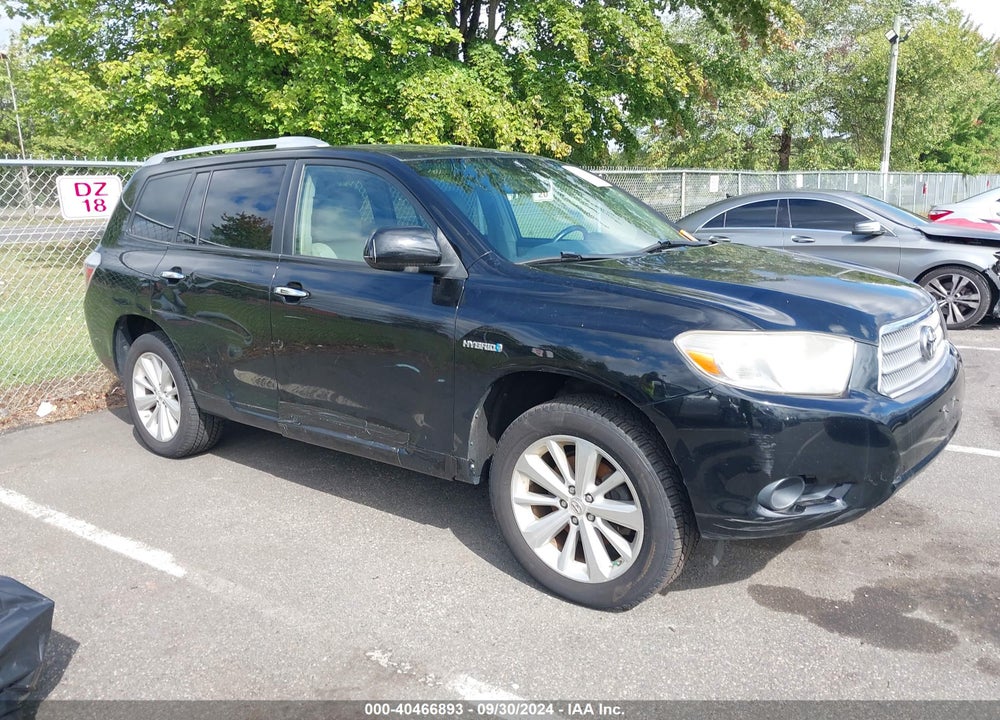 2009 TOYOTA HIGHLANDER HYBRID VIN: JTEEW41A792035327