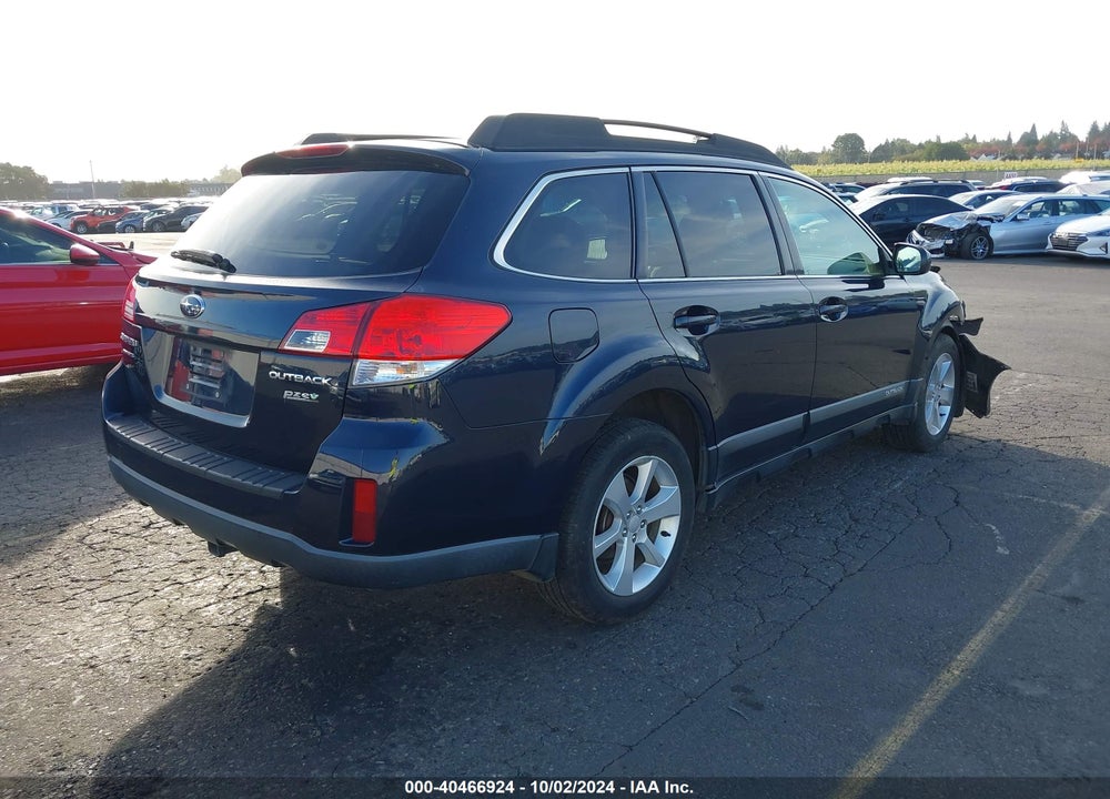 2013 SUBARU OUTBACK 2.5I PREMIUM VIN: 4S4BRBCC1D3222238