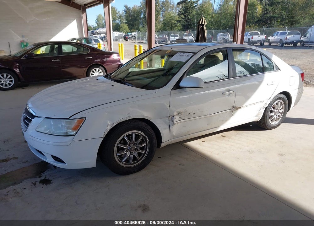 2009 HYUNDAI SONATA GLS VIN: 5NPET46C69H418424