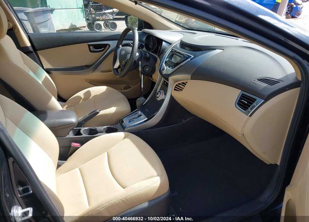 2012 HYUNDAI ELANTRA GLS VIN: 5NPDH4AE9CH144004