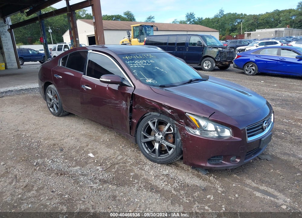 2014 NISSAN MAXIMA 3.5 SV VIN: 1N4AA5AP2EC909024