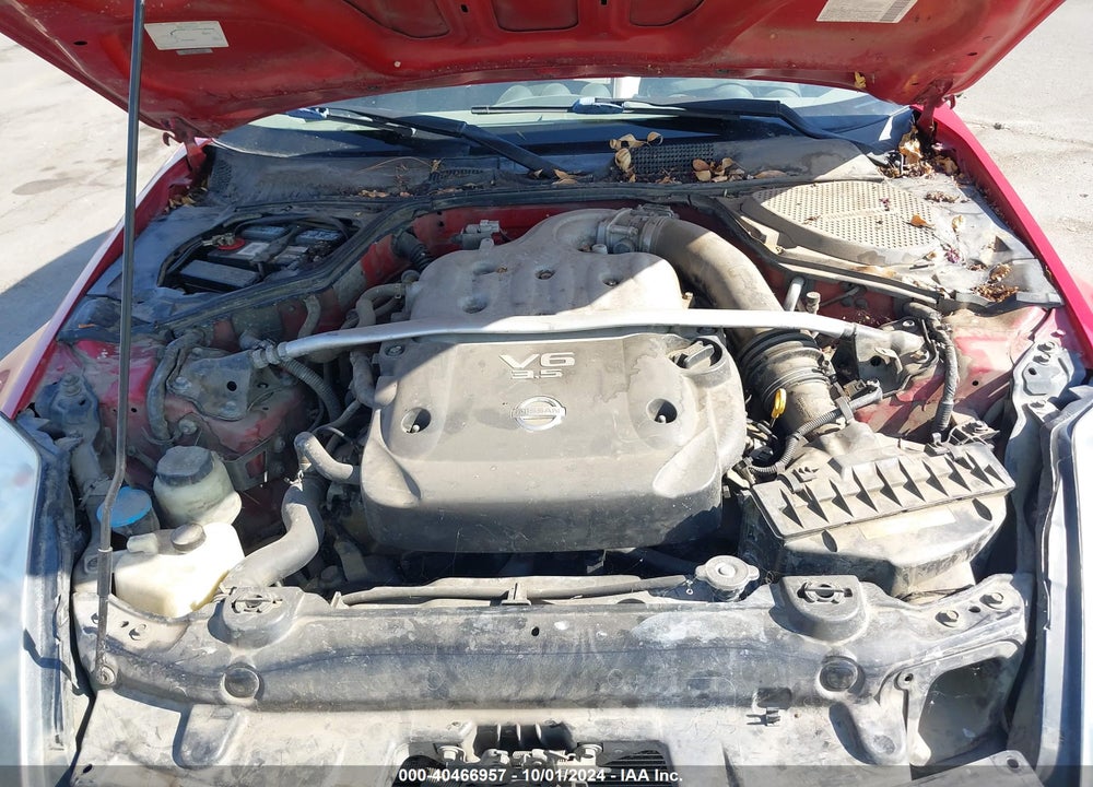 2005 NISSAN 350Z TOURING VIN: JN1AZ34DX5M600004