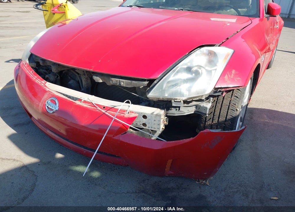 2005 NISSAN 350Z TOURING VIN: JN1AZ34DX5M600004