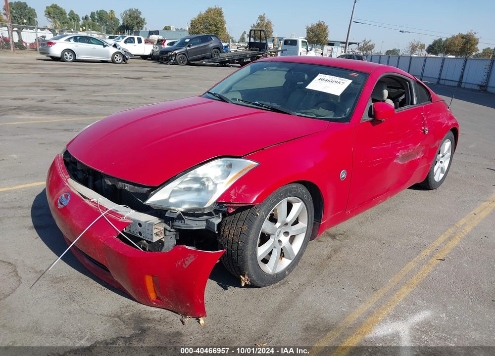 2005 NISSAN 350Z TOURING VIN: JN1AZ34DX5M600004