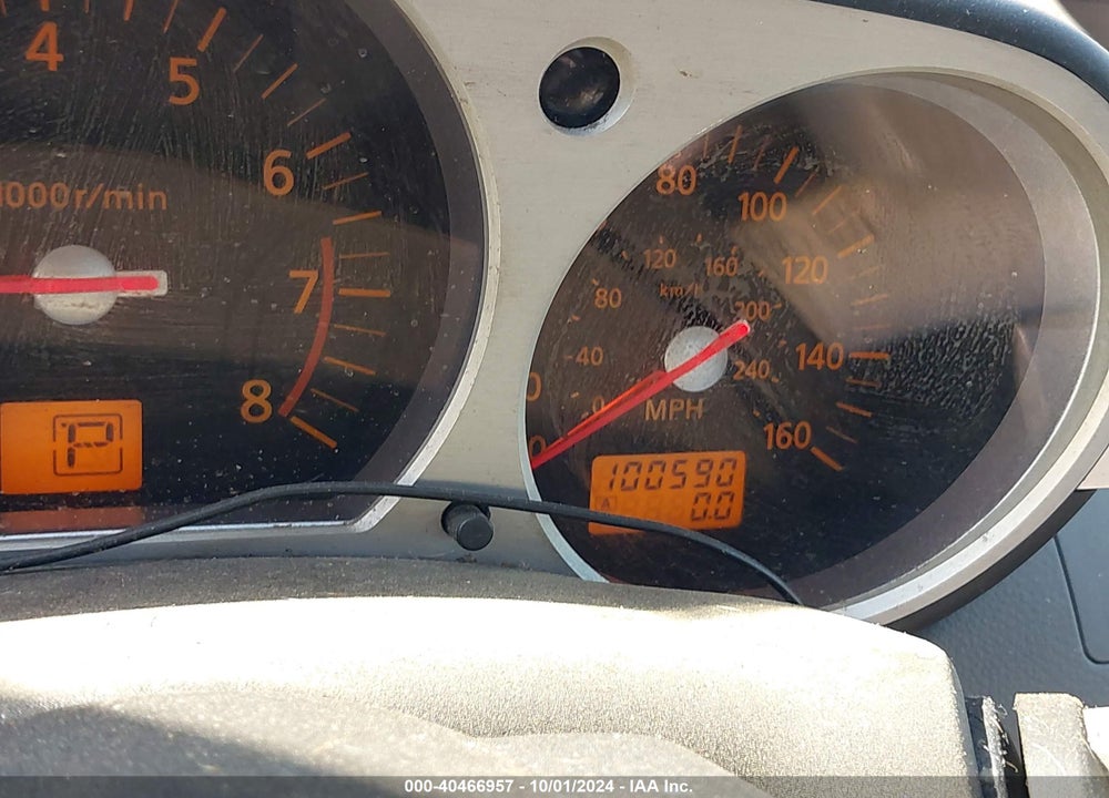 2005 NISSAN 350Z TOURING VIN: JN1AZ34DX5M600004