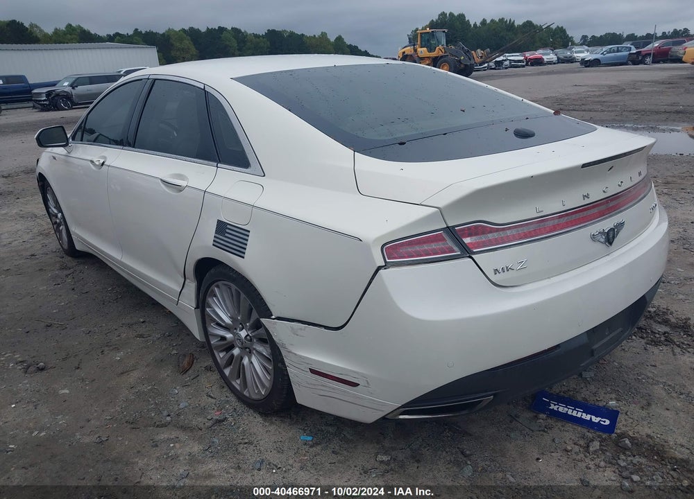 2013 LINCOLN MKZ VIN: 3LN6L2J92DR813223