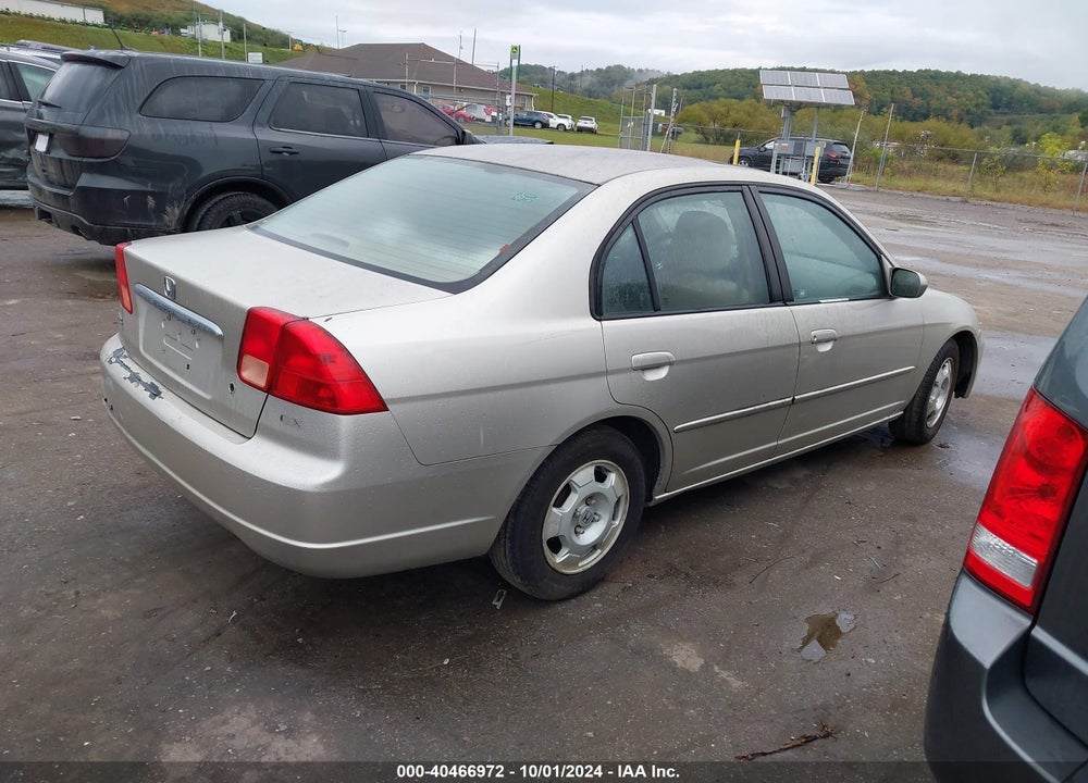 2002 HONDA CIVIC EX VIN: 2HGES26762H524513