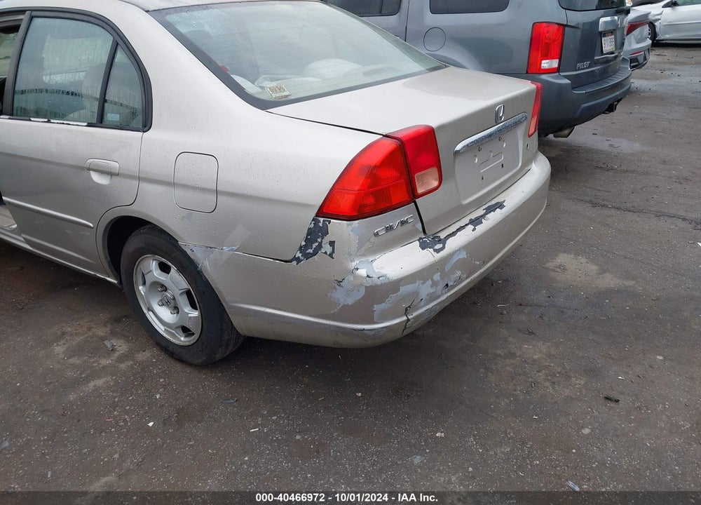 2002 HONDA CIVIC EX VIN: 2HGES26762H524513