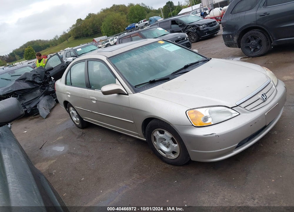 2002 HONDA CIVIC EX VIN: 2HGES26762H524513