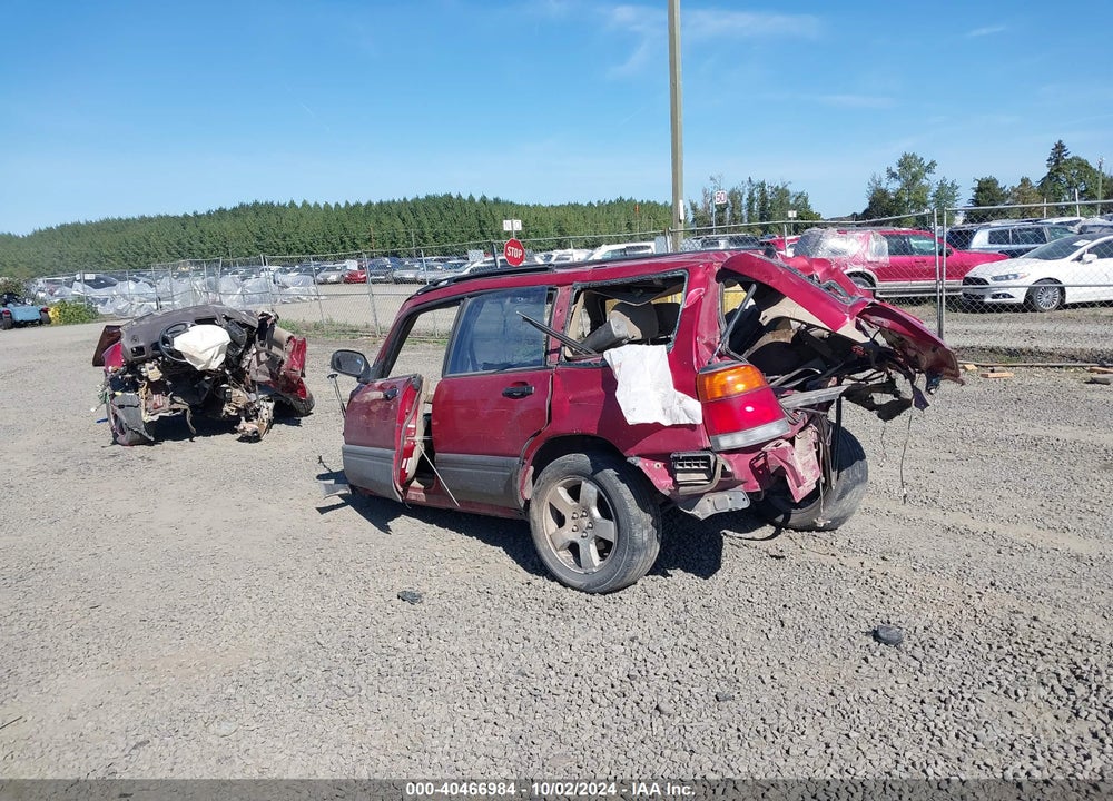 1999 SUBARU FORESTER S VIN: JF1SF6553XH743462