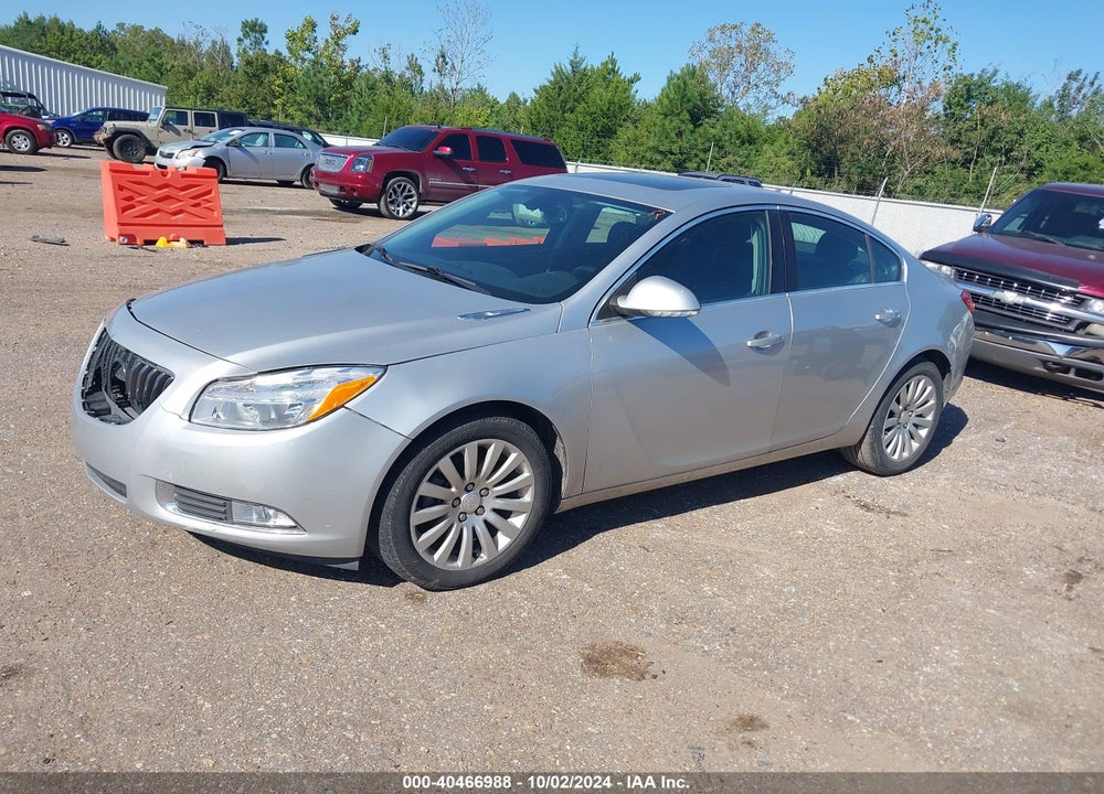 2012 BUICK REGAL VIN: 2G4GR5EK3C9160228