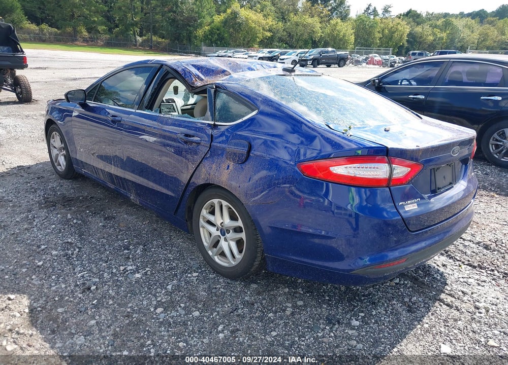 2016 FORD FUSION SE VIN: 3FA6P0H73GR311123