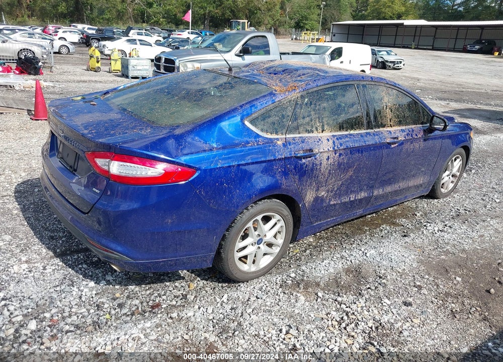 2016 FORD FUSION SE VIN: 3FA6P0H73GR311123