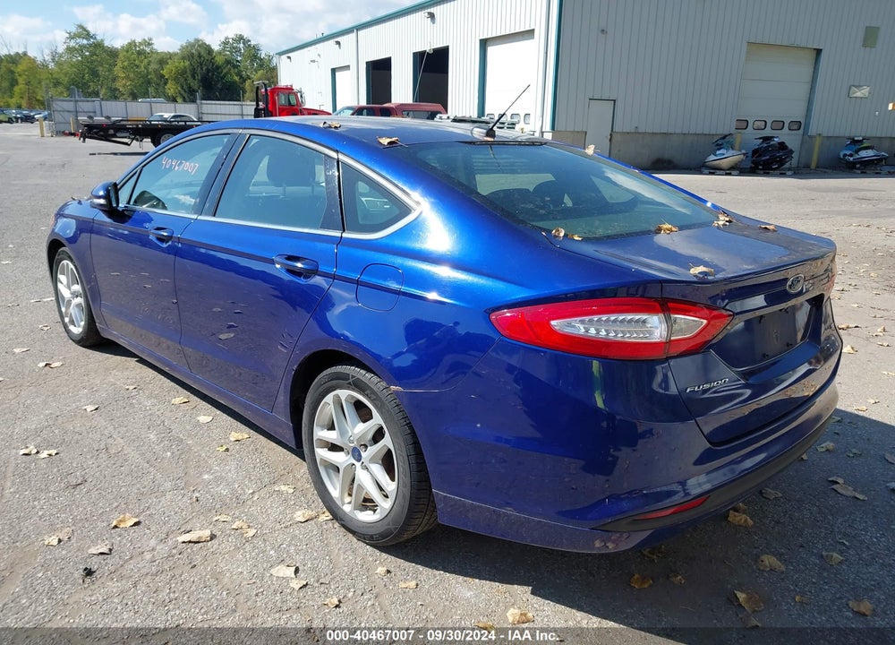 2015 FORD FUSION SE VIN: 3FA6P0H78FR126127