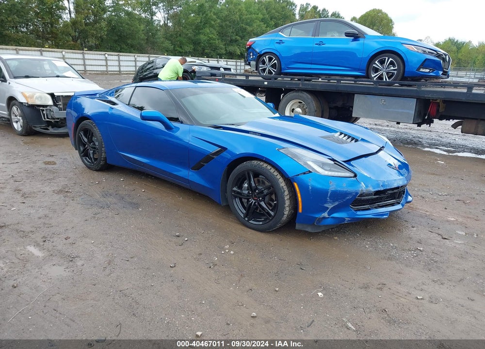 2016 CHEVROLET CORVETTE STINGRAY VIN: 1G1YA2D72G5123940