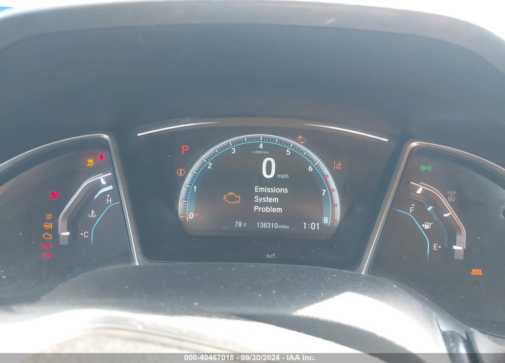 2016 HONDA CIVIC TOURING VIN: 19XFC1F98GE002979