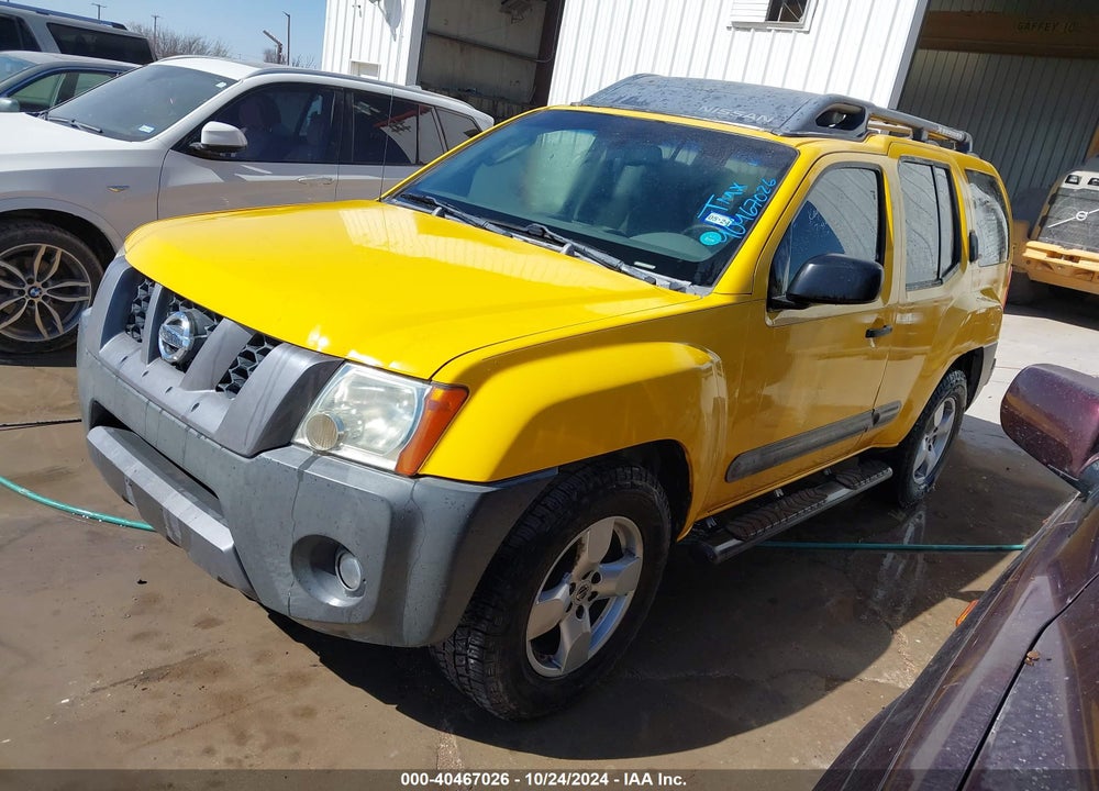 2007 NISSAN XTERRA SE VIN: 5N1AN08U77C534131