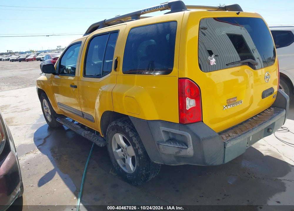 2007 NISSAN XTERRA SE VIN: 5N1AN08U77C534131