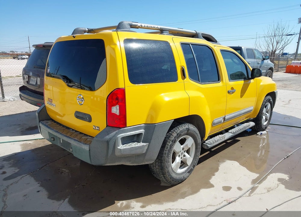2007 NISSAN XTERRA SE VIN: 5N1AN08U77C534131