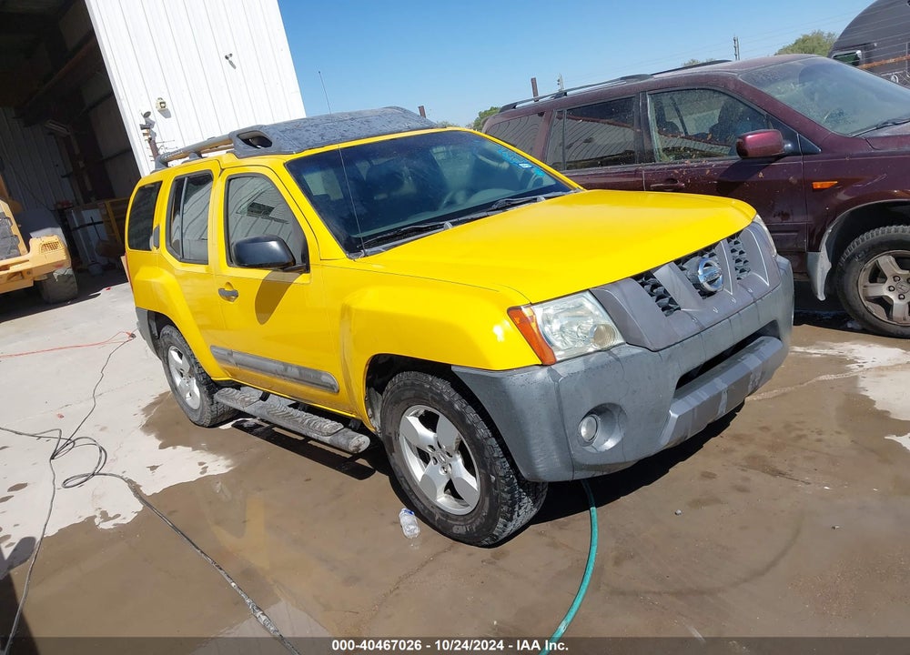 2007 NISSAN XTERRA SE VIN: 5N1AN08U77C534131