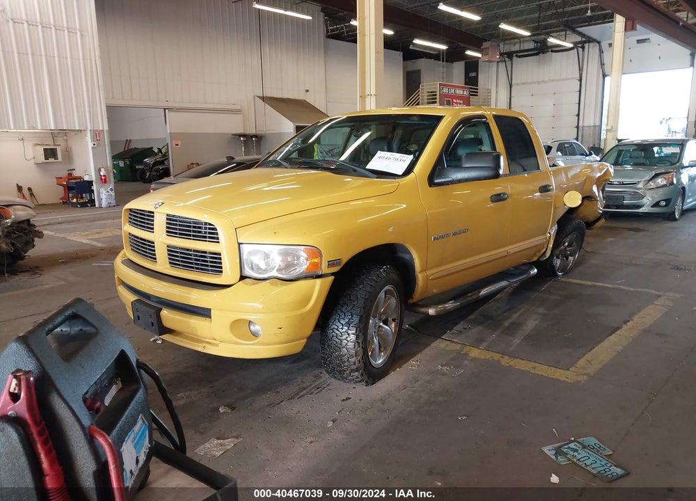 2005 DODGE RAM 1500 SLT/LARAMIE VIN: 1D7HU18D35J538204