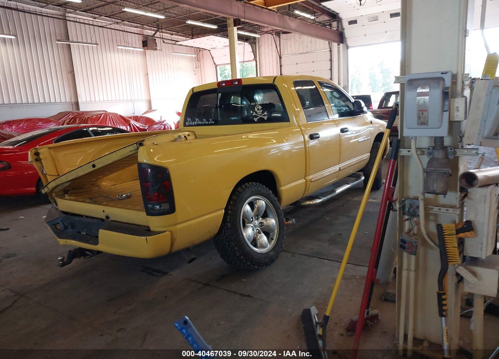 2005 DODGE RAM 1500 SLT/LARAMIE VIN: 1D7HU18D35J538204