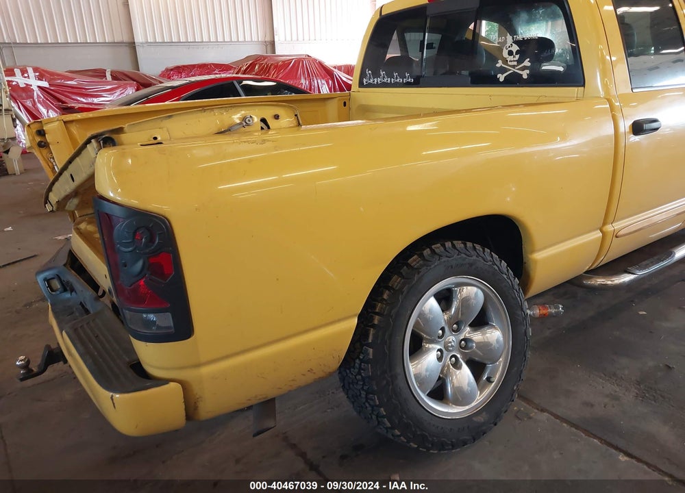 2005 DODGE RAM 1500 SLT/LARAMIE VIN: 1D7HU18D35J538204
