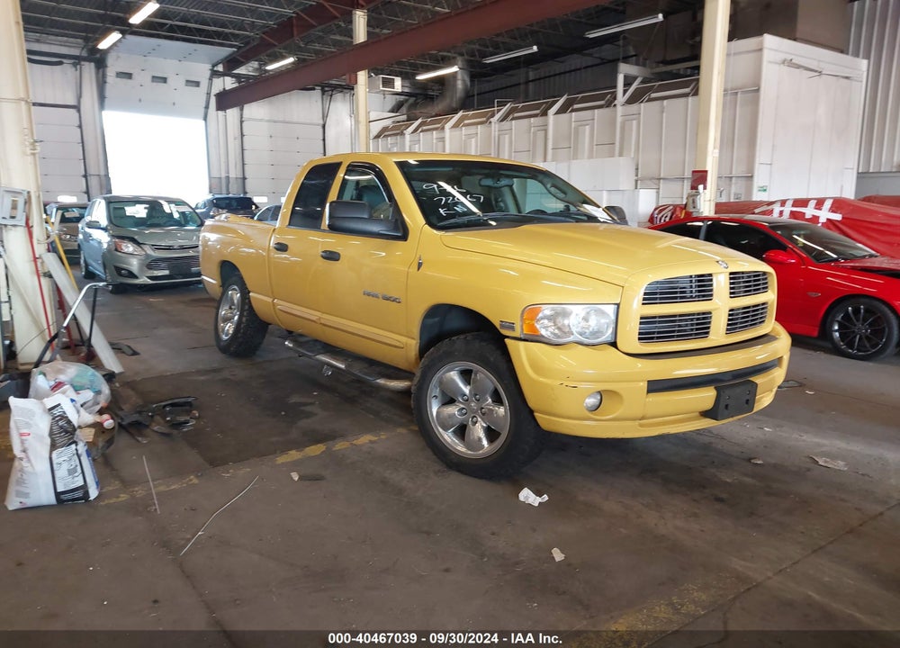 2005 DODGE RAM 1500 SLT/LARAMIE VIN: 1D7HU18D35J538204