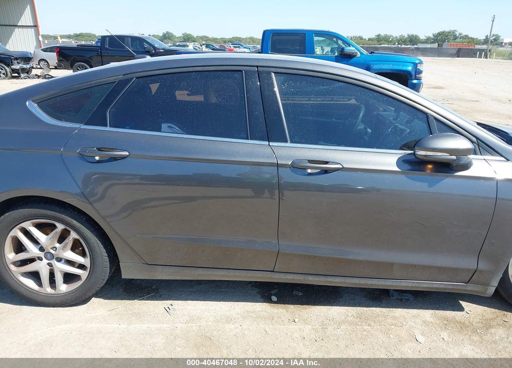 2016 FORD FUSION SE VIN: 3FA6P0H77GR239293
