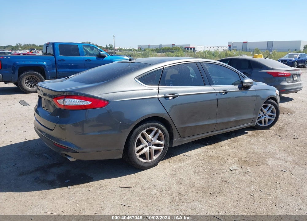 2016 FORD FUSION SE VIN: 3FA6P0H77GR239293
