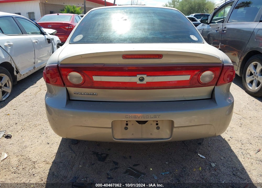 2003 CHEVROLET CAVALIER VIN: 1G1JC52F537211399