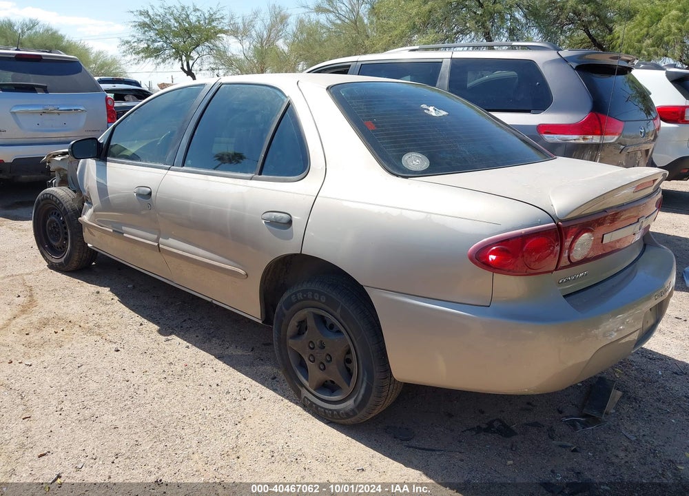 2003 CHEVROLET CAVALIER VIN: 1G1JC52F537211399