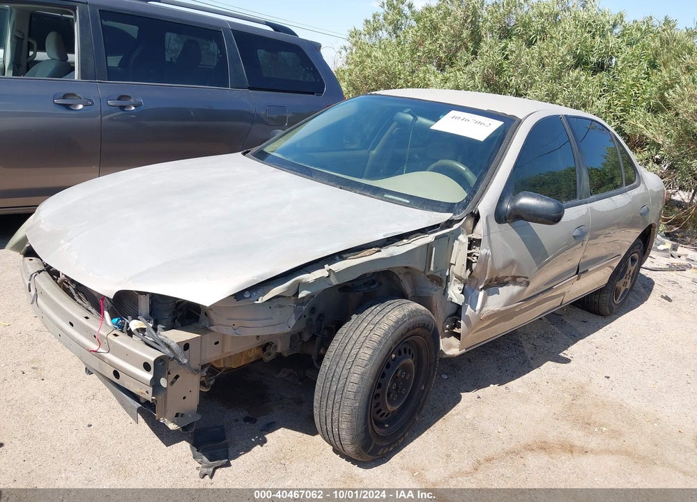 2003 CHEVROLET CAVALIER VIN: 1G1JC52F537211399