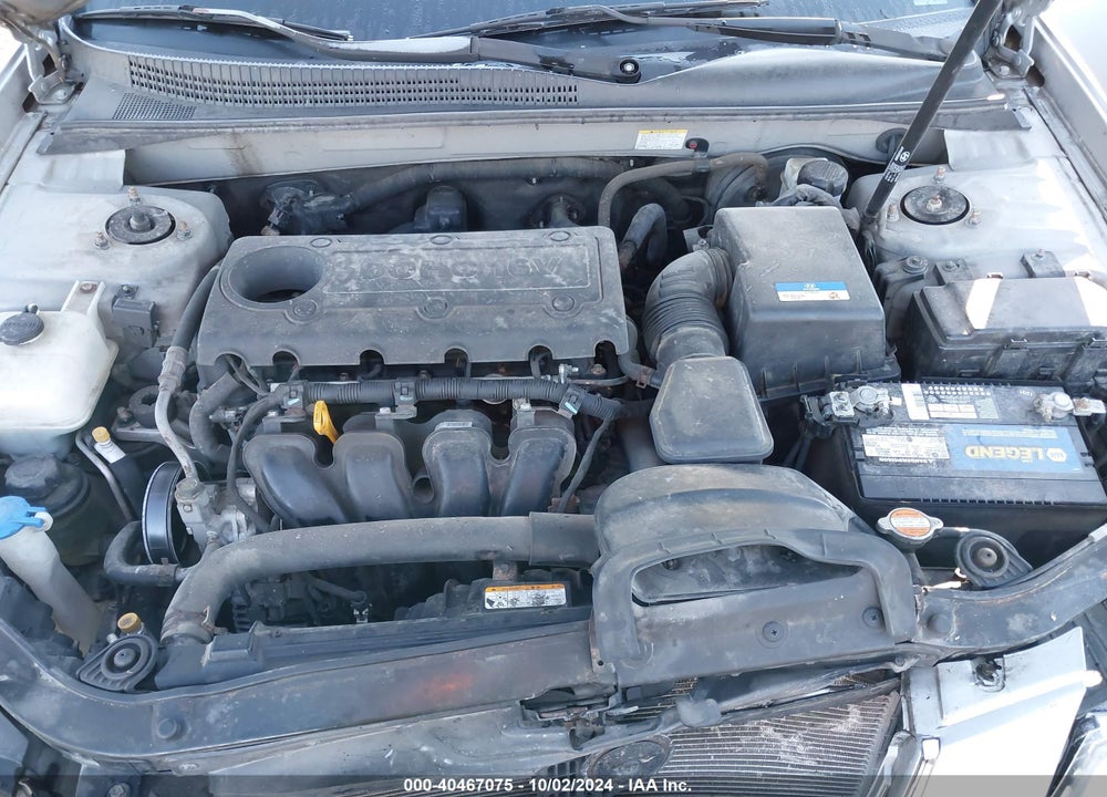 2010 HYUNDAI SONATA GLS VIN: 5NPET4AC6AH628825