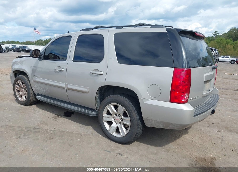 2007 GMC YUKON SLT VIN: 1GKFC13J47J402012
