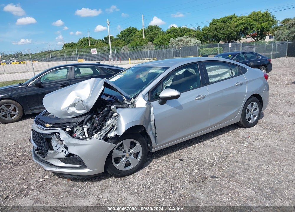 2017 CHEVROLET CRUZE LS AUTO VIN: 1G1BC5SM7H7179002