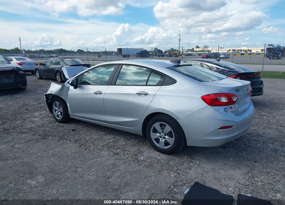 2017 CHEVROLET CRUZE LS AUTO VIN: 1G1BC5SM7H7179002
