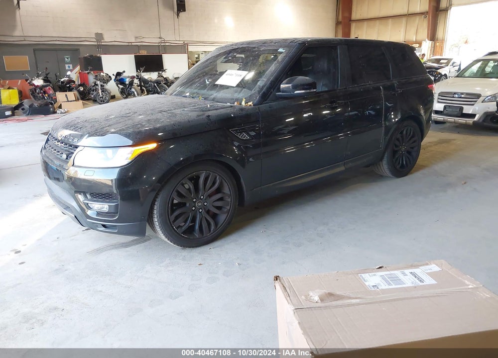 2016 LAND ROVER RANGE ROVER SPORT 5.0L V8 SUPERCHARGED/5.0L V8 SUPERCHARGED DYNAMIC VIN: SALWR2EF4GA562859