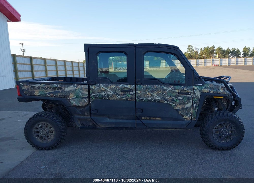 2024 POLARIS RANGER CREW XD 1500 NORTHSTAR EDITION ULTIMATE VIN: 3NSX6W1RXRM409466